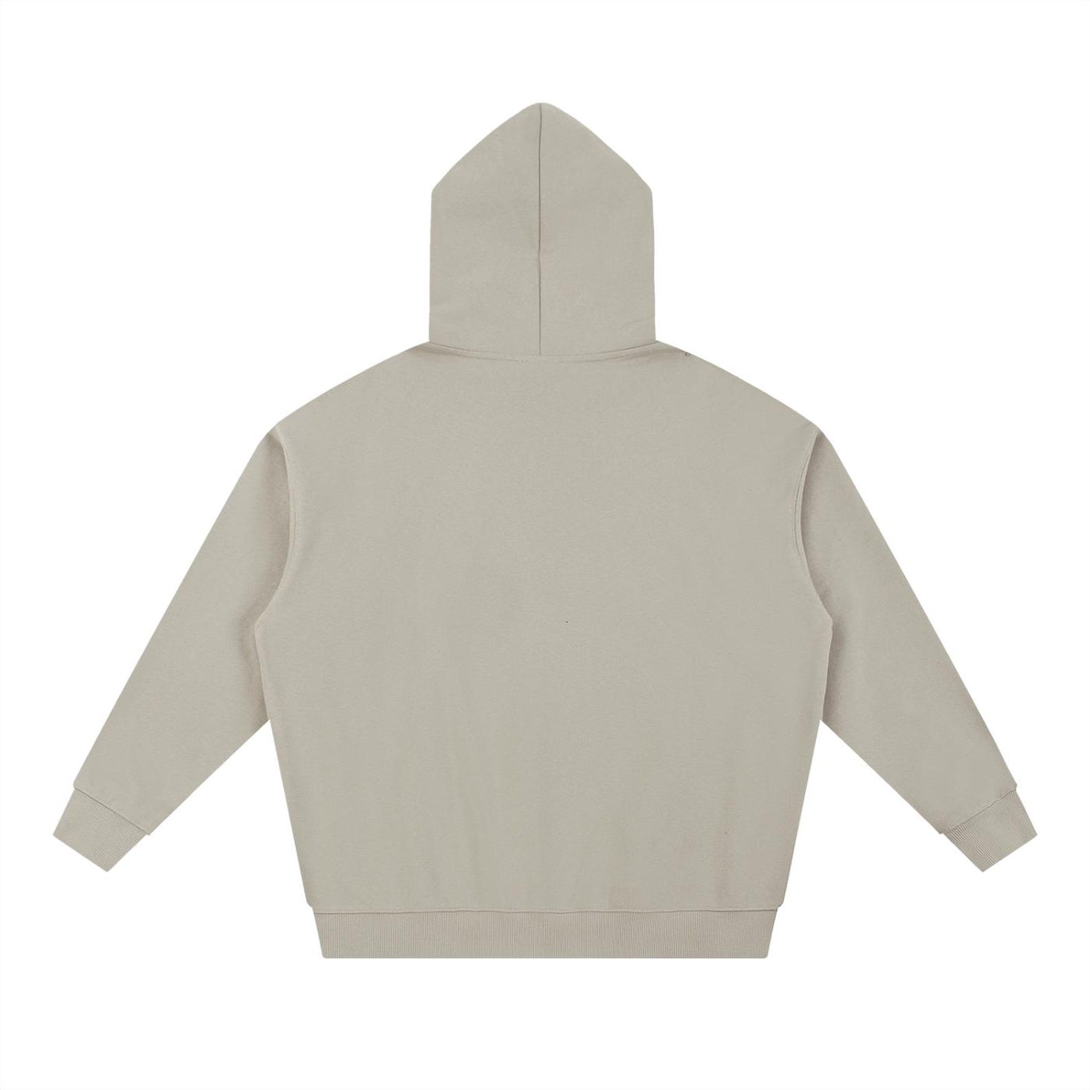 Pullover Hoodie Sweatshirt with Kangaroo Pocket â€“ Unisex, Beige image 1